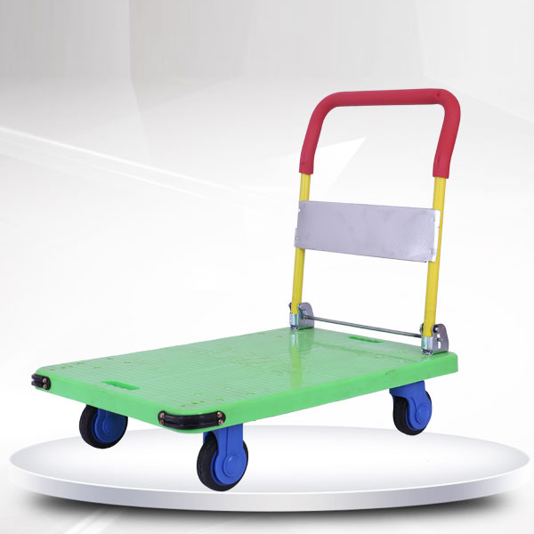 綠色單層（céng）平板車