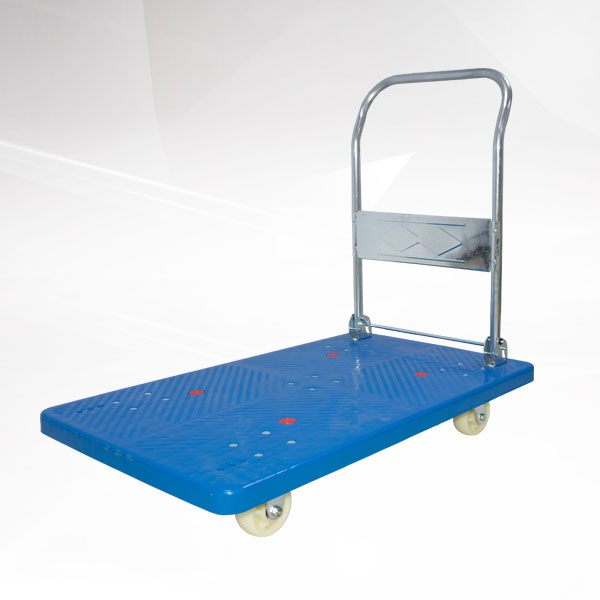 藍色單層平板（bǎn）車